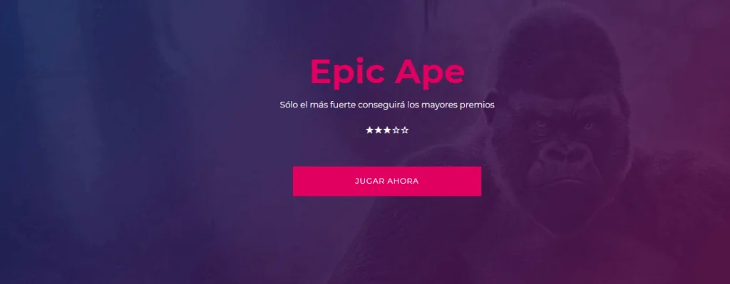 Bono Cumpleaños de Casino Gran Madrid: hasta 600€ y 20 tiradas gratis 2 20 tiradas gratis epic ape