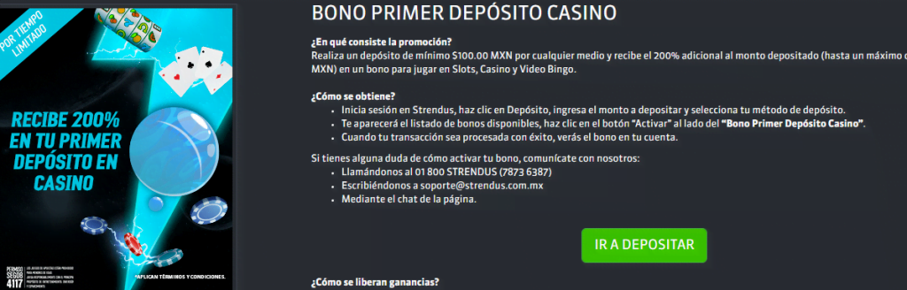 strendus bono casino
