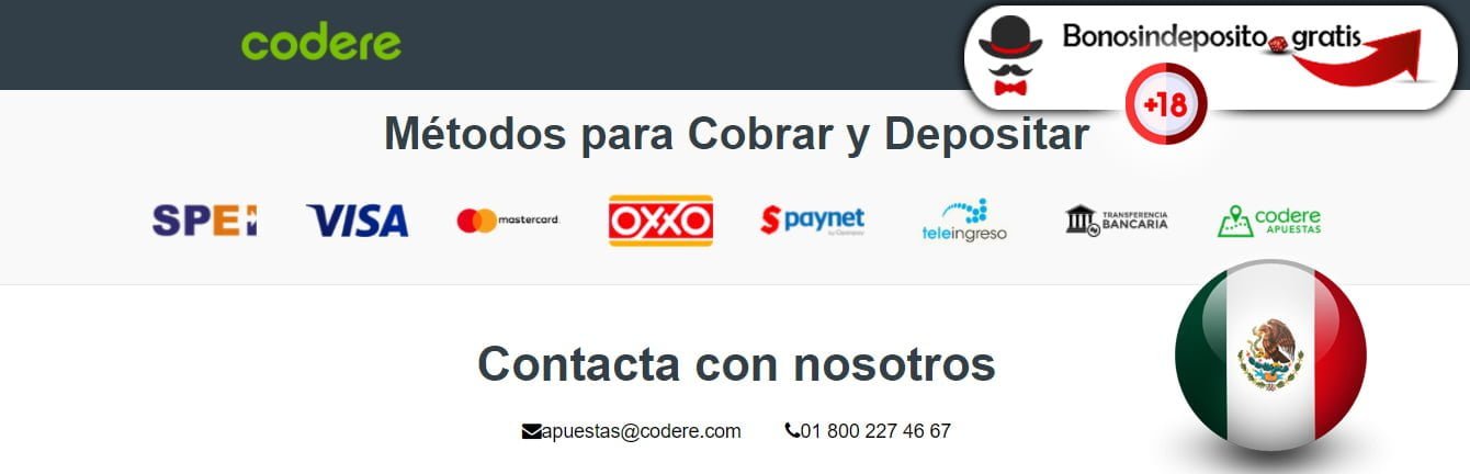 codere bono slots, codere slots méxico, codere bono para slots