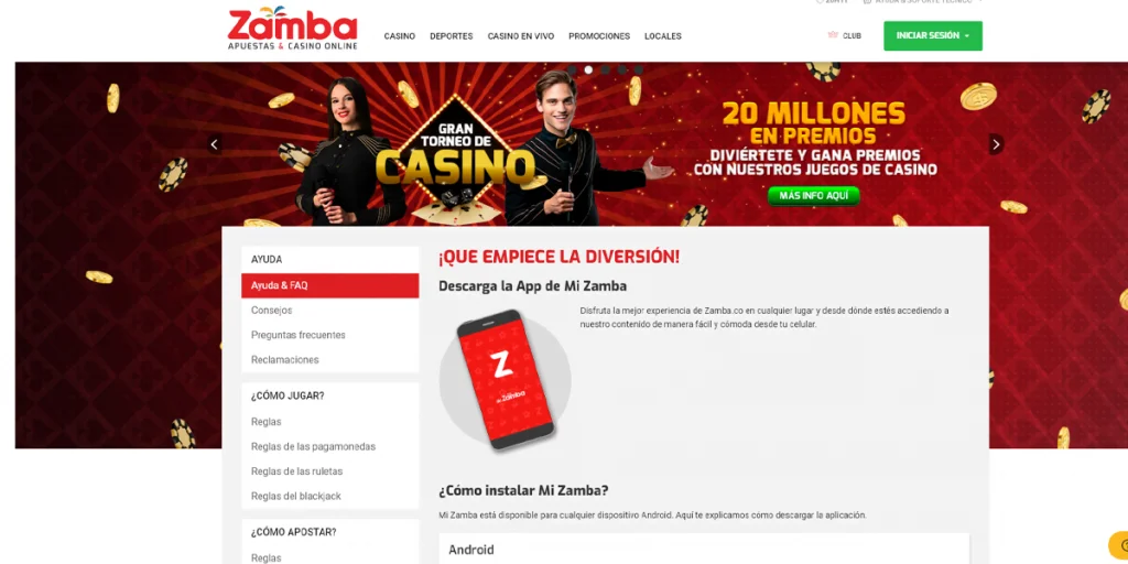 Zamba App descargar | Pasos para descargar la app de Zamba 2 como descargar zamba app