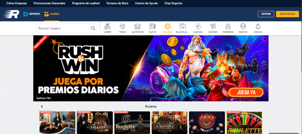 rushbet como descargar aplicacion