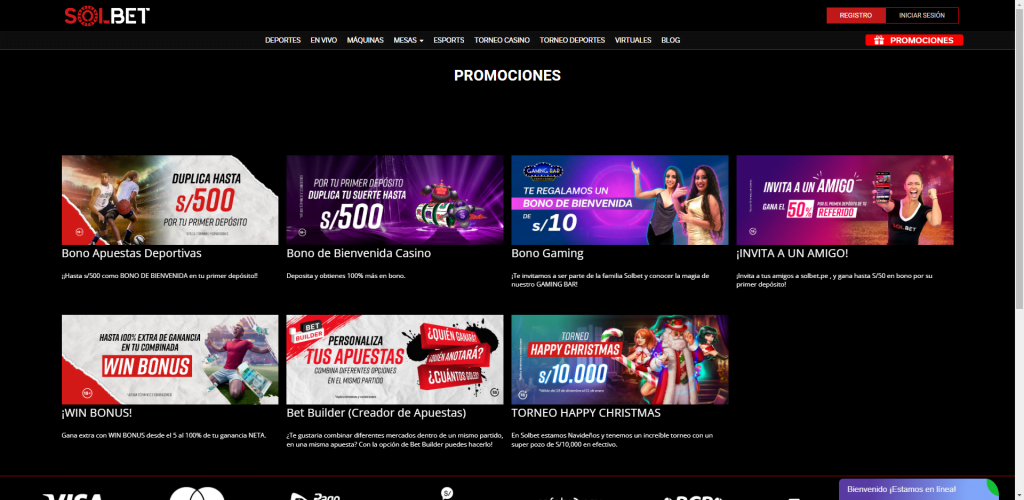 Solbet | TODOS los BONOS de BIENVENIDA 100% para ti 3 solbet