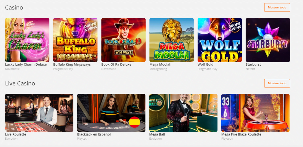 betsson slots destacados