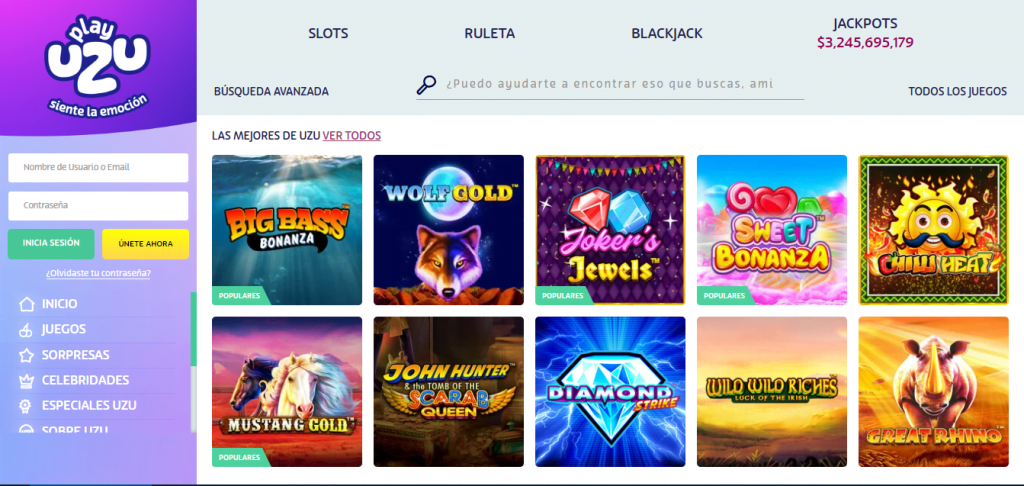 playuzu tragamonedas