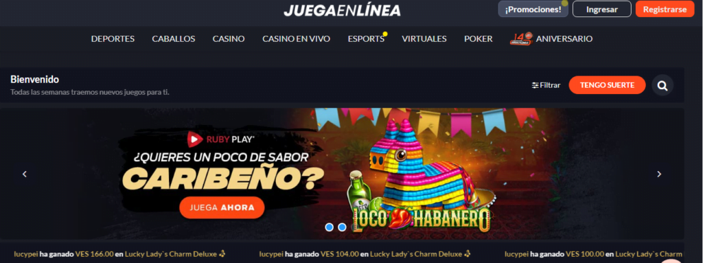 JUEGAENLINEA Bono SIN Deposito | PROMOS de Bienvenida 3 juegaenlinea bono bienvenida
