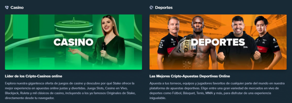 stake sin depósito