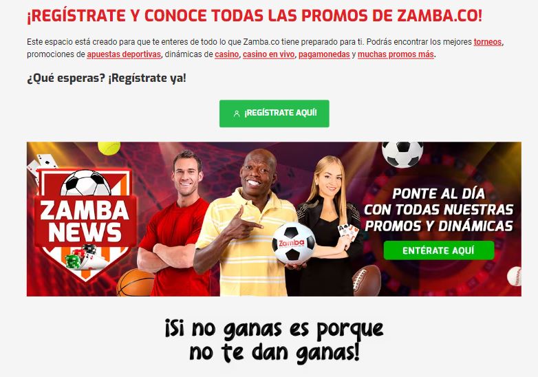 zamba como crear cuenta