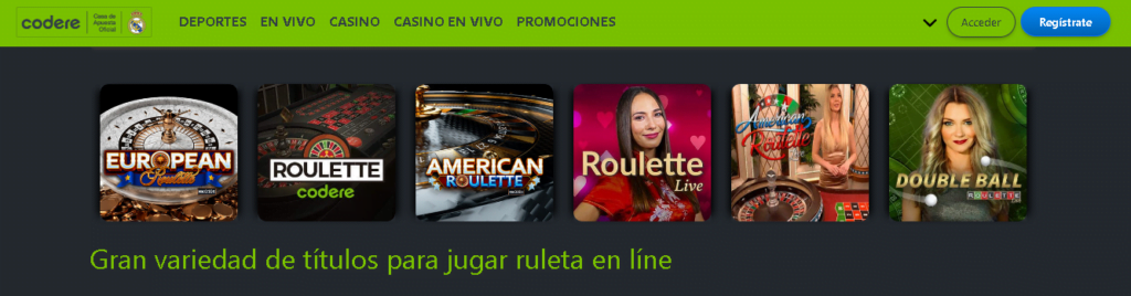 codere ruletas panamá