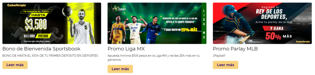 FOLIATTI Bono Apuestas Deportivas » ¡$3.500 EXTRA! 3 foliatti oferta apuestas deportivas