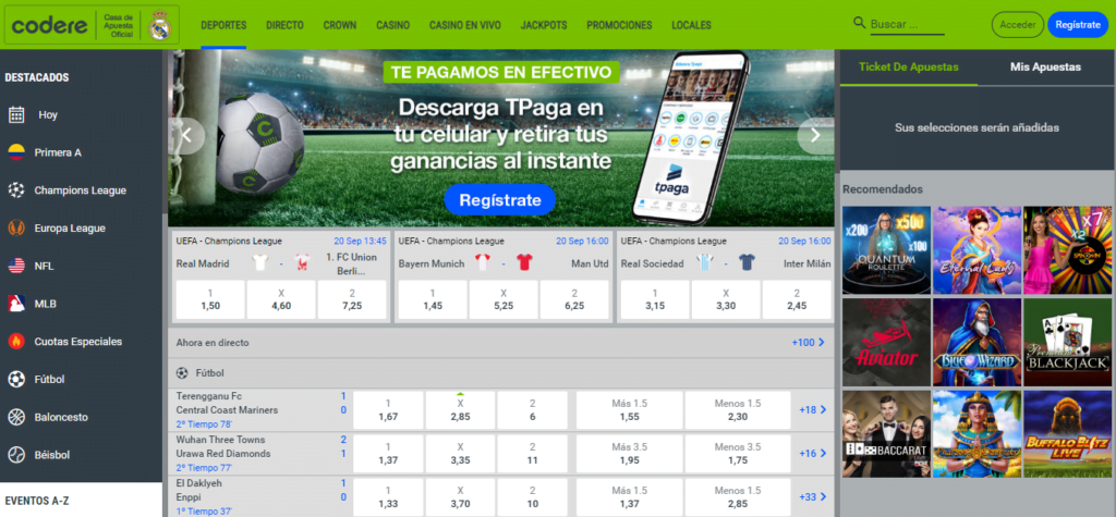 codere bono deportes