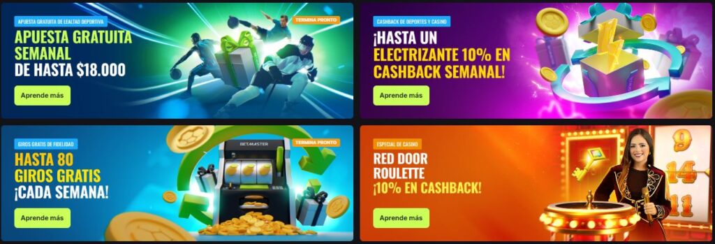 betmaster bonos chile