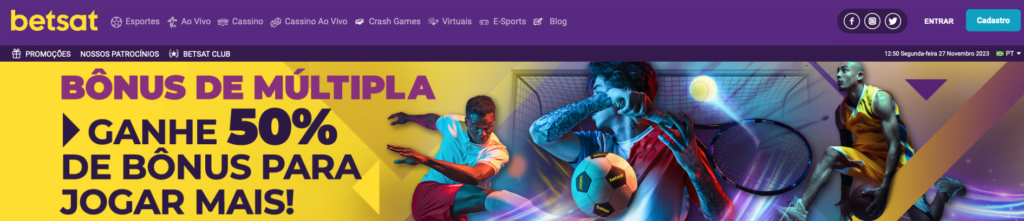 BETSAT bônus sem deposito
