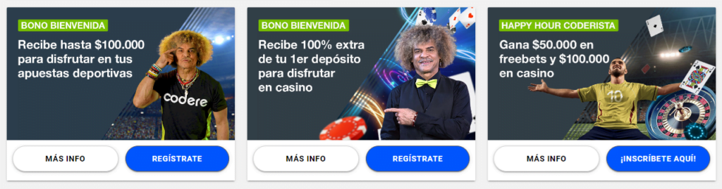 CODERE Bono Slots » Hasta 100% EXTRA para jugar 2 codere oferta para slots