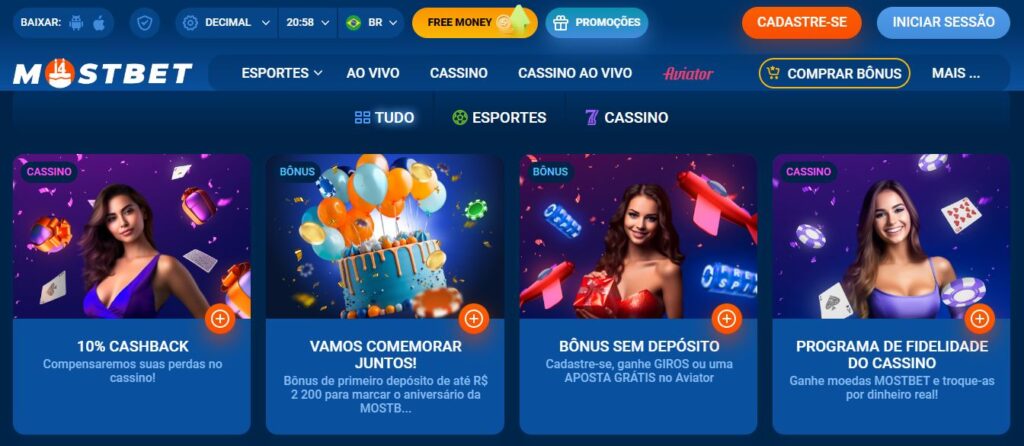 mostbet bonus