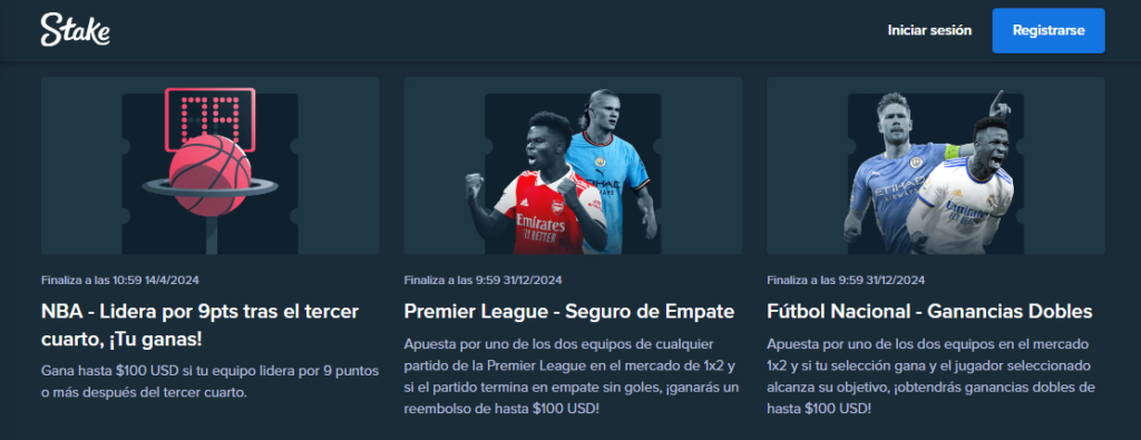 stake bono gratis