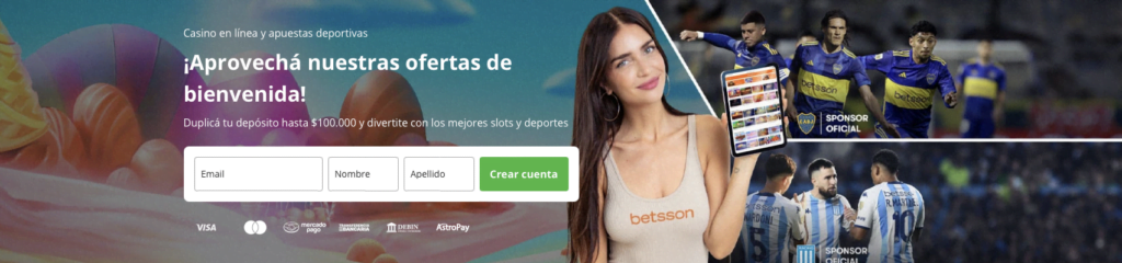 BETSSON bono apuestas deportivas