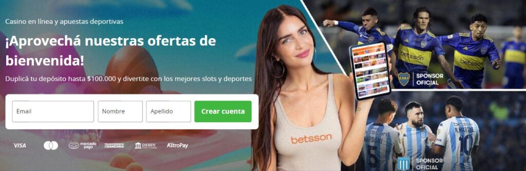 BETSSON bono sin deposito