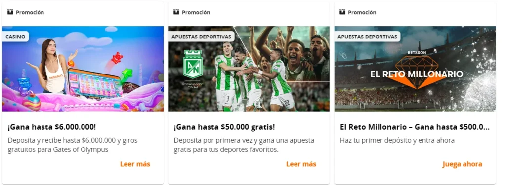 betsson bonos de bienvenida