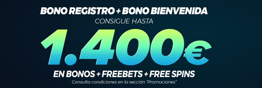 bono bienvenida pastón casino