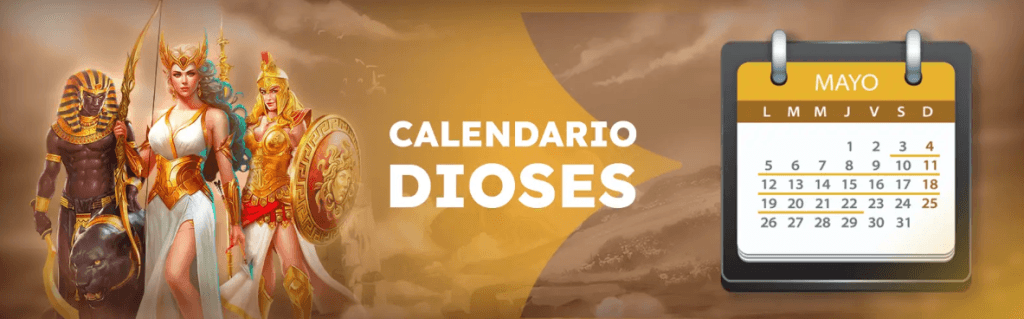 calendario dioses casino barcelona