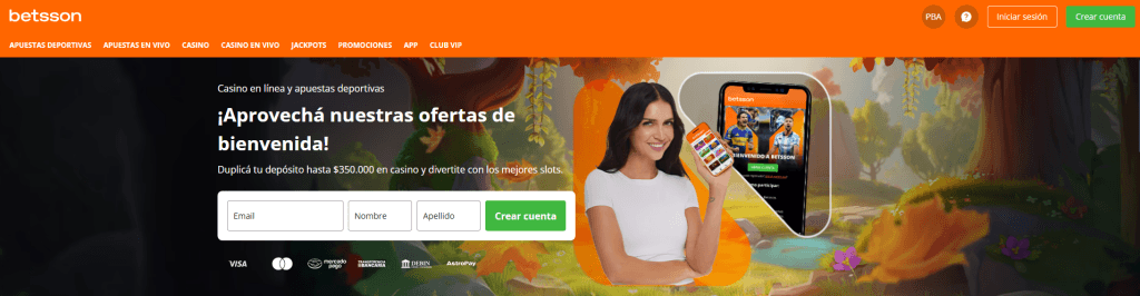 BETSSON bono sin deposito