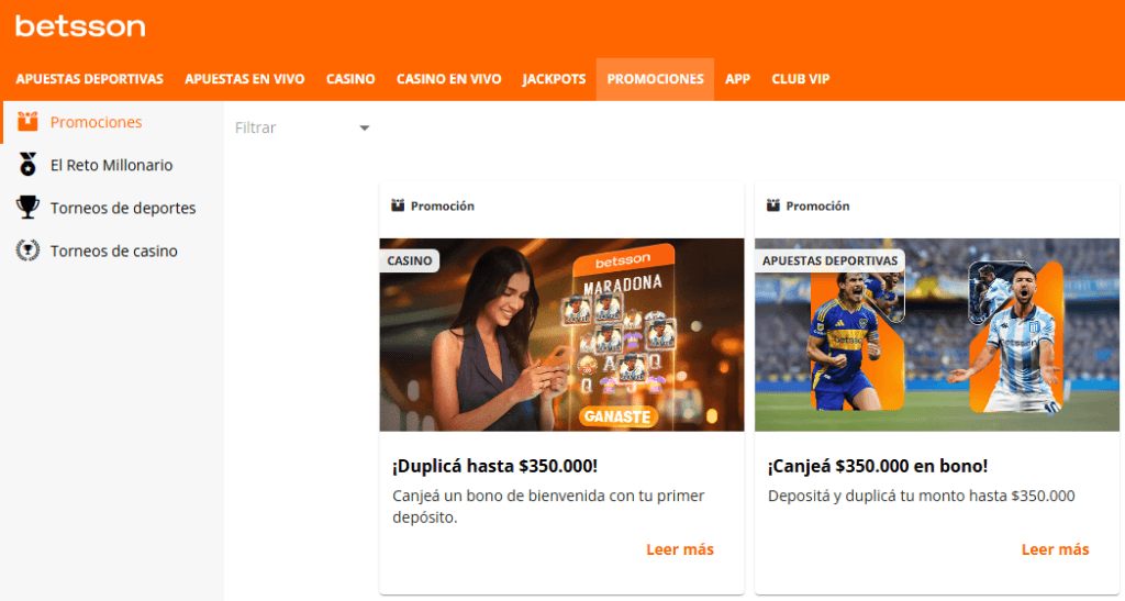 betsson argentina