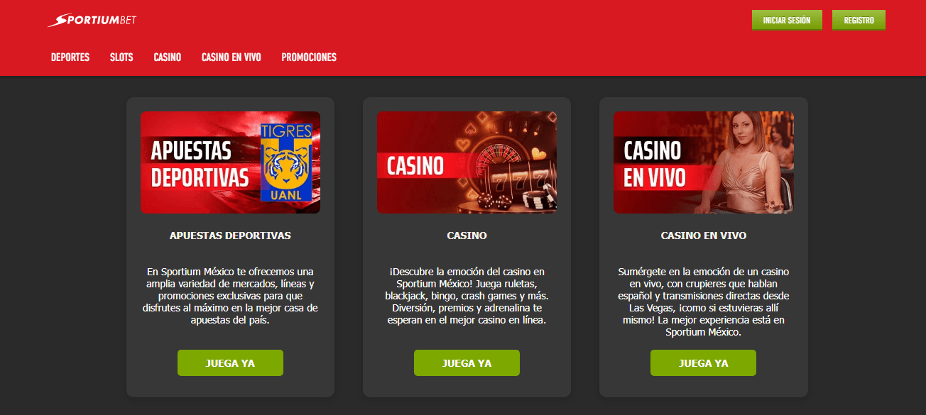 sportiumbet retirar ingresar ganabet