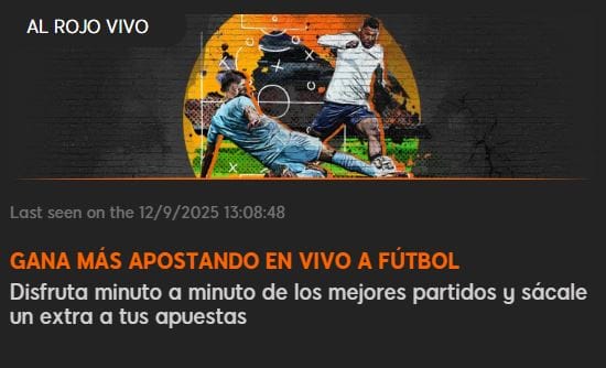 888Sport fútbol en vivo