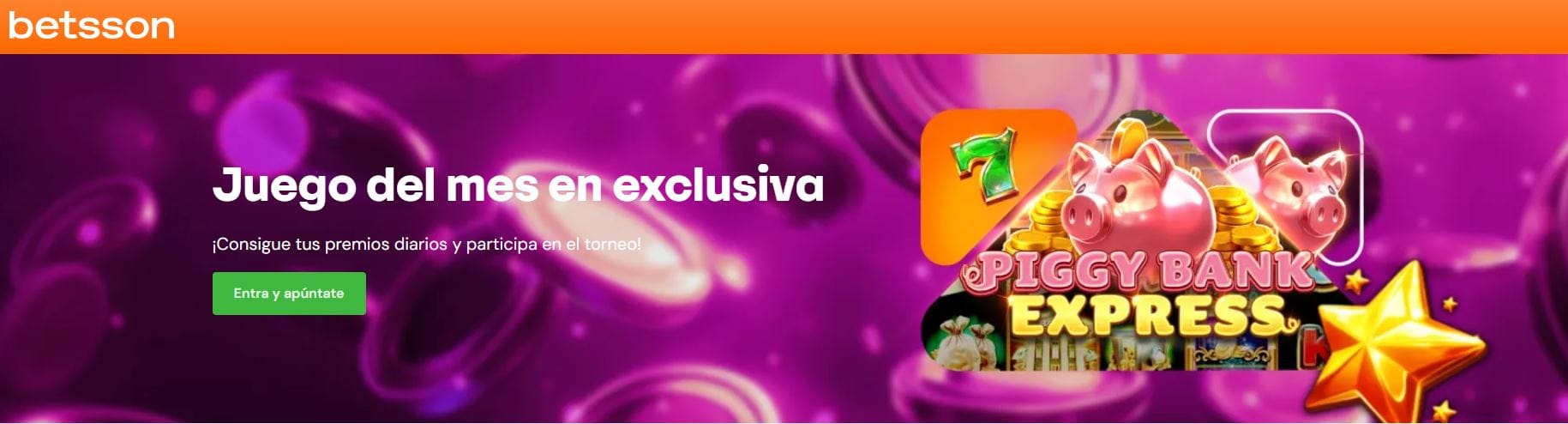 Betsson Piggy Bank Express