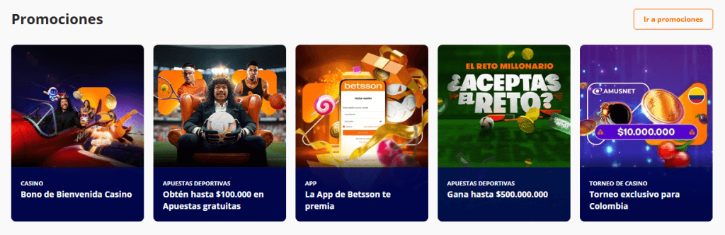 betsson bonos de bienvenida